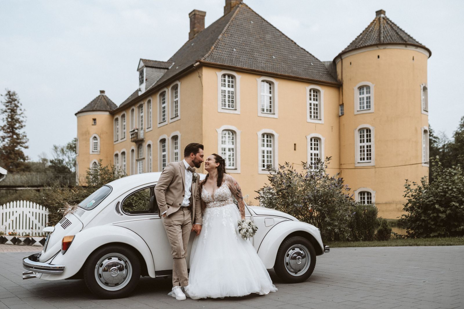 Hochzeitsfotografie am Schloss Diepenbrock in Bocholt